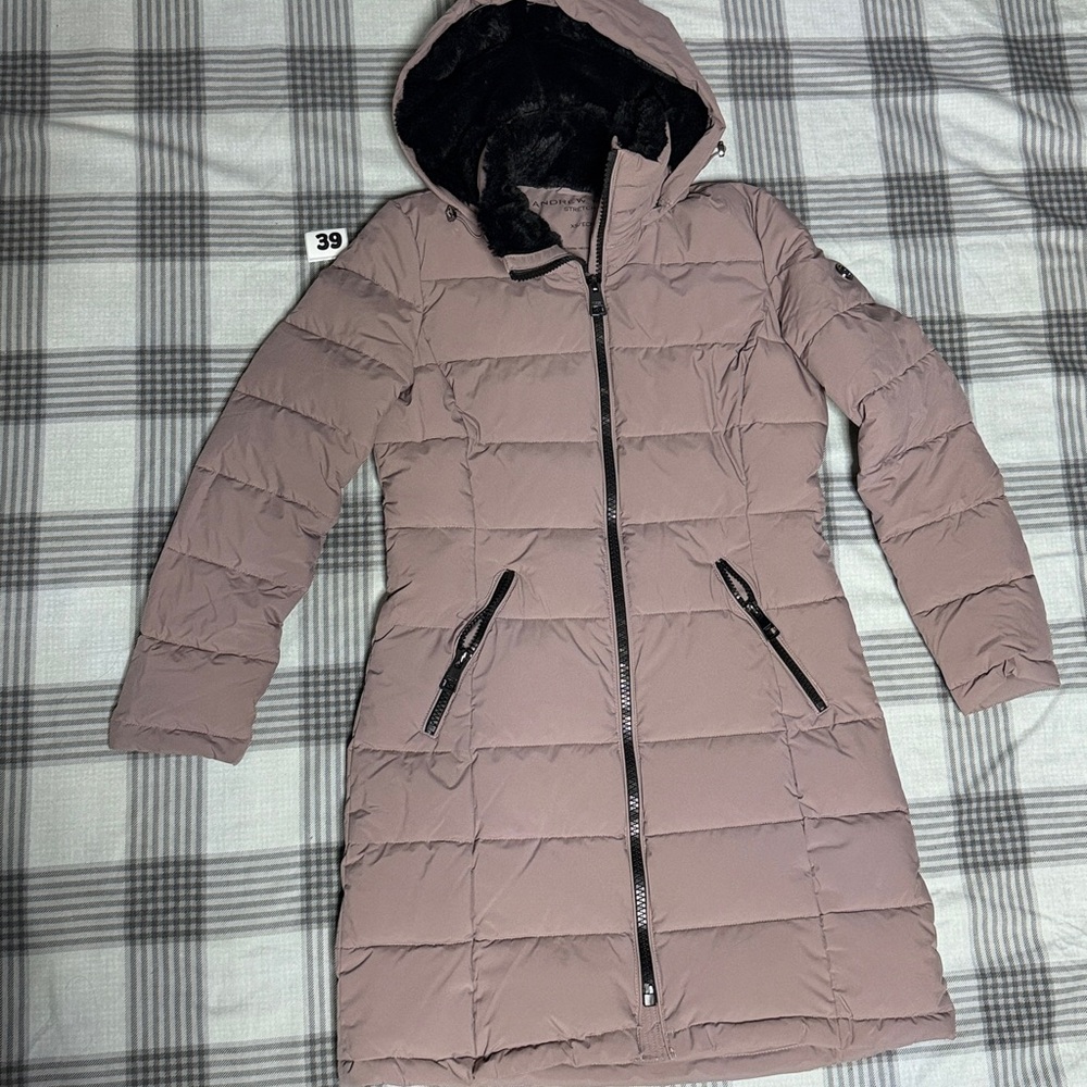Andrew Marc Ladies' Long Stretch Parka